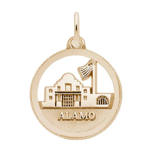 Alamo Charm Gold Plated - 10-6322