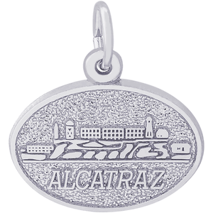 Alcatraz Charm Silver - 10-3587