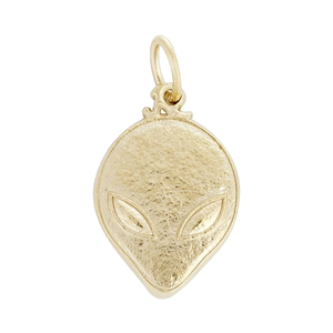 Rembrandt Alien Head Charm Gold Plated - 10-1206-0-gp