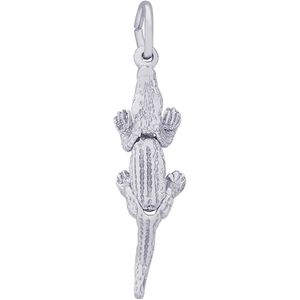 Alligator Charm Silver - 10-5443