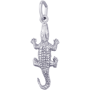 Alligator Charm Silver - 10-7757