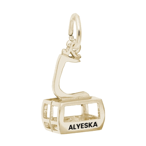 Rembrandt Alyeska Gondola Charm Gold Plated - 10-1256-0-gp