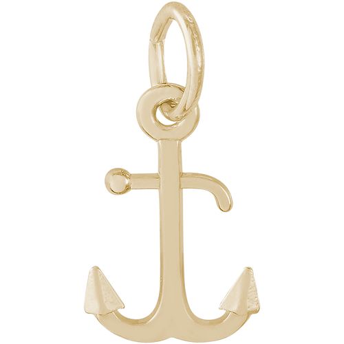 Anchor Charm 10K Gold - 10-0556