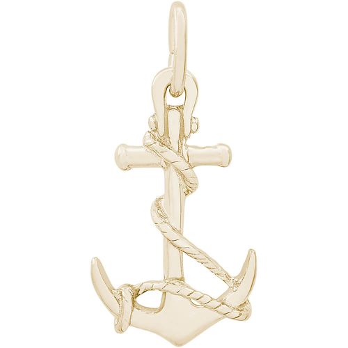 Anchor Charm 14K Gold - 10-7844
