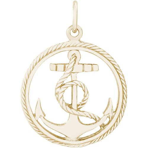Anchor Charm Gold Plated - 10-2884