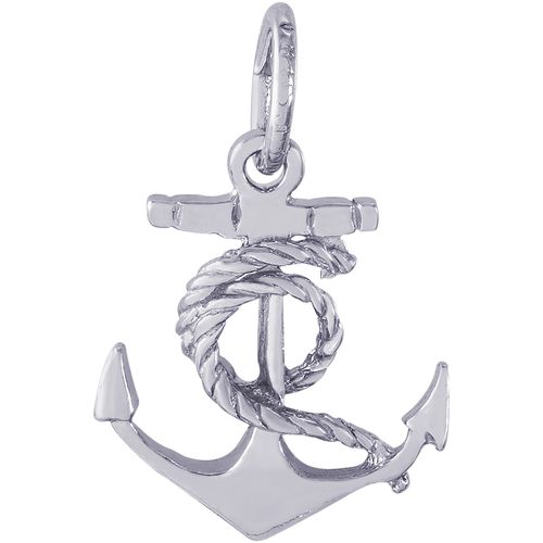 Anchor Charm White Gold - 10-5308
