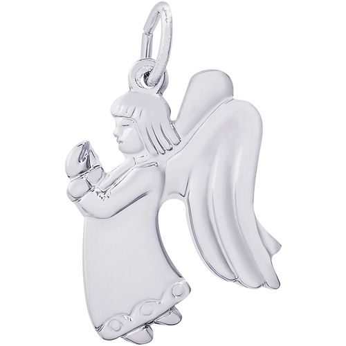 Angel Charm White Gold - 10-1678