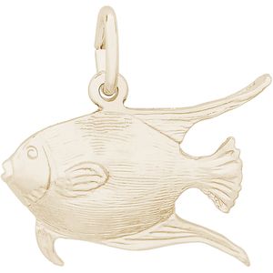 Angel Fish Charm Gold Plated - 10-7744
