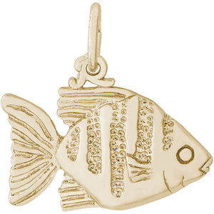 Angel Fish Charm Gold Plated - 10-5311