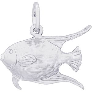 Angel Fish Charm Silver - 10-7744