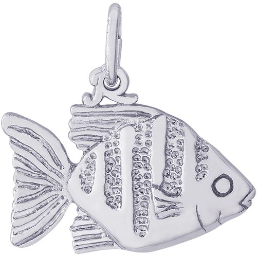Angel Fish Charm Silver - 10-5311