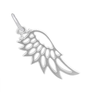 Rembrandt Angel Wing Charm - 14K White Gold - 10-1121-0-14KW