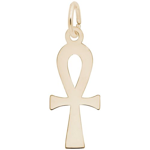 Ankh Charm 14K Gold - 10-2346