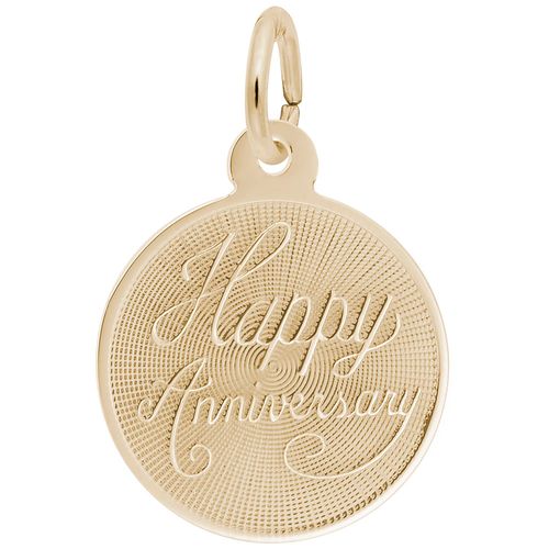 Anniversary Charm 10K Gold - 10-5787