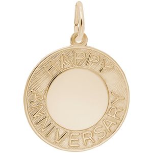 Anniversary Charm 14K Gold - 10-1413