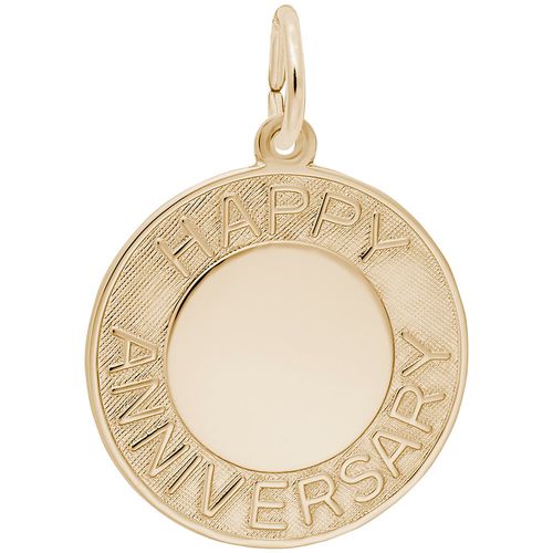 Anniversary Charm Gold Plated - 10-1413