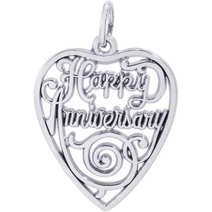 Anniversary Charm White Gold - 10-2892