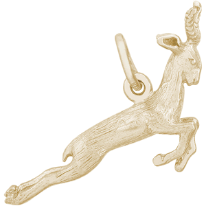 Antelope Charm 14K Gold - 10-1612