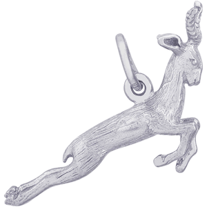 Antelope Charm White Gold - 10-1612
