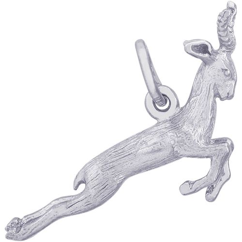Antelope Charm White Gold - 10-1612