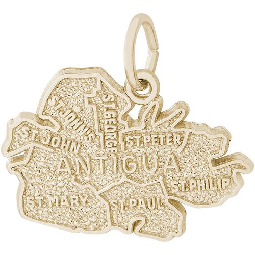 Antigua Charm Gold Plated - 10-2475