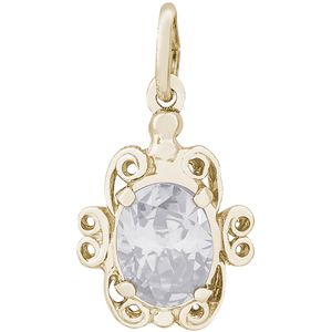 April Charm Gold Plated - 10-4764-4