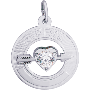 April Charm Silver - 10-3334
