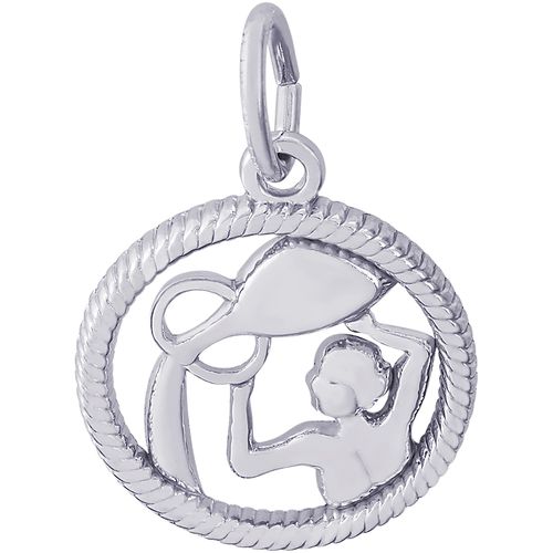Aquarius Charm White Gold - 10-4771