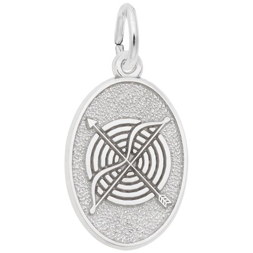 Archery Charm White Gold - 10-3477