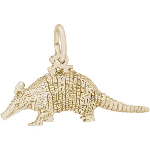 Armadillo Charm 10K Gold - 10-3304