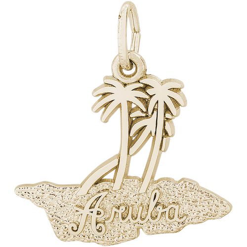 Aruba Charm Gold Plated - 10-3573