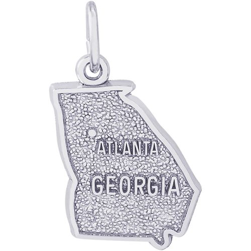 Atlanta Georgia Charm Silver - 10-2974