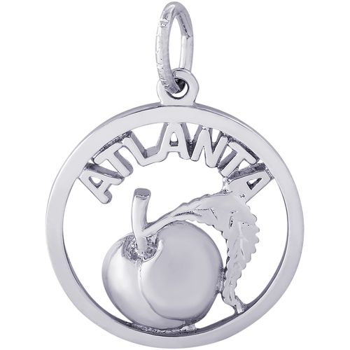 Atlanta Peach Charm Silver - 10-3465