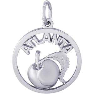 Atlanta Peach Charm White Gold - 10-3465