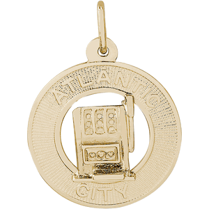 Atlantic City Charm Gold Plated - 10-4861