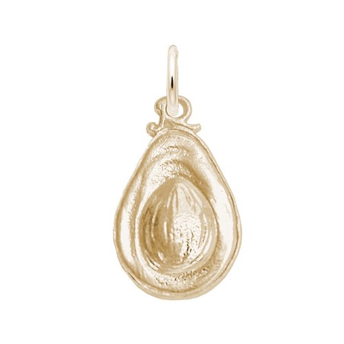 Rembrandt Avocado - Lg Charm - 10K Gold - 10-1017-0-10K