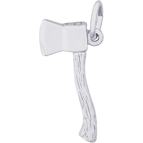 Axe Charm White Gold - 10-1494