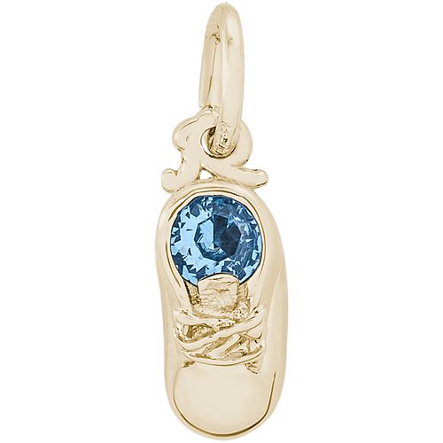 Baby Bootie December Charm 10K Gold - 10-2734-12