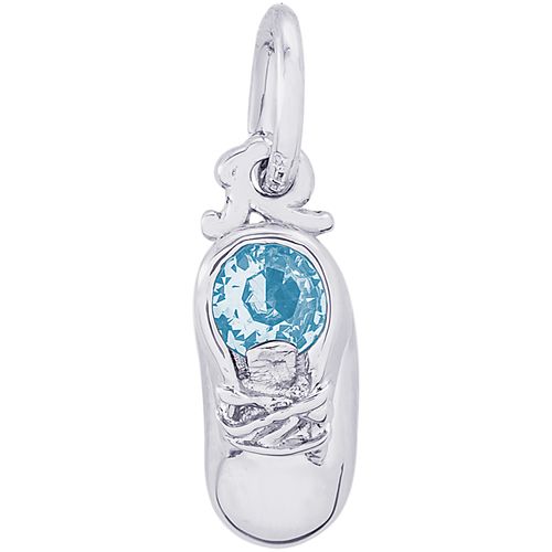 Baby Bootie March Charm Silver - 10-2734-3