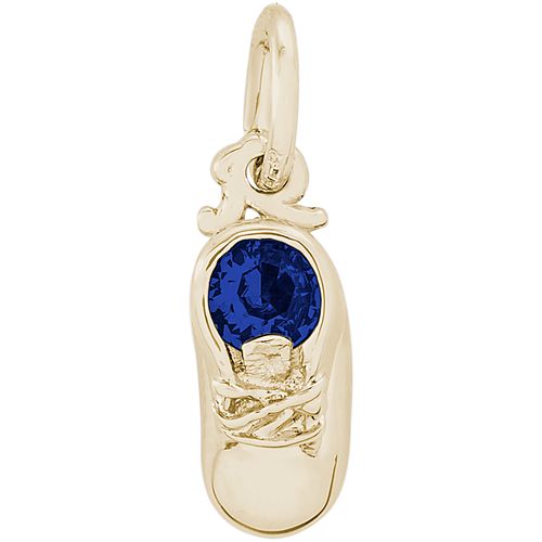 Baby Bootie September Charm 14K Gold - 10-2734-9