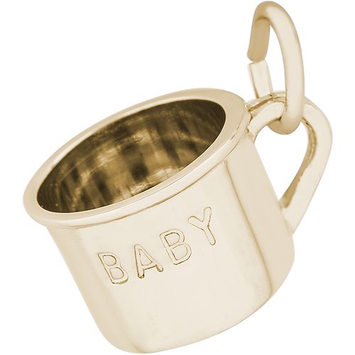 Baby Cup Charm 10K Gold - 10-0689