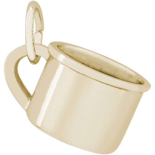 Baby Cup Charm Gold Plated - 10-2959