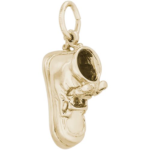 Baby Shoe Charm 14K Gold - 10-8222