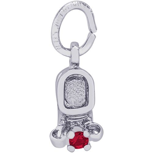 Baby Shoe Charm Jan White Gold - 10-0473-1
