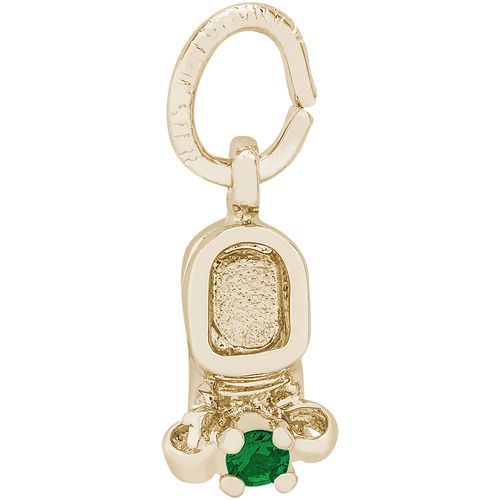 Baby Shoe Charm May 14K Gold - 10-0473-5