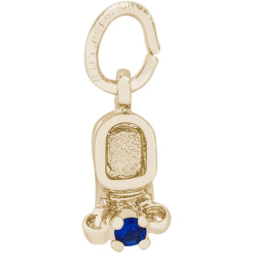 Baby Shoe Charm Sept 14K Gold - 10-0473-9