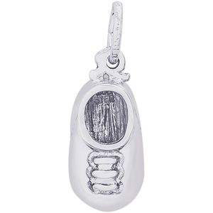 Baby Shoe Charm Silver - 10-2393
