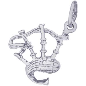 Bagpipes Charm Silver - 10-0276