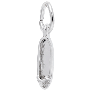 Ballet Shoe Charm Silver - 10-5494