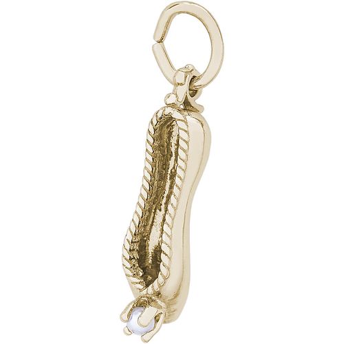 Ballet Slipper Charm 14K Gold - 10-8284